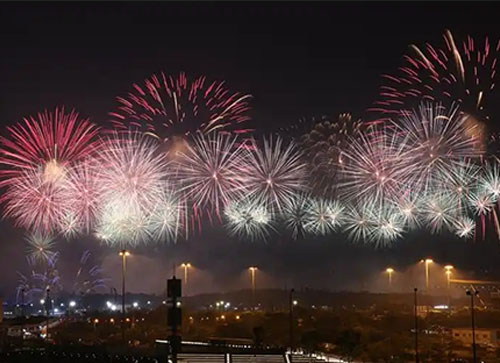 虹口区焰火晚会